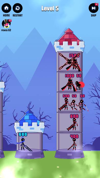 Hero Castle War: Tower Attack Uygulama ekran görüntüsü #6