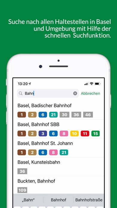 Basler Bus & Tram App-Screenshot #3