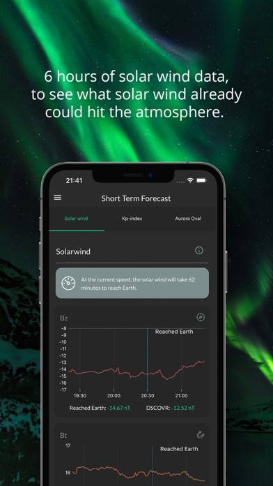 Arcticans Aurora Forecast Captura de pantalla de la aplicación #3