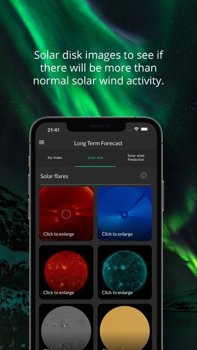 Arcticans Aurora Forecast Captura de pantalla de la aplicación #4