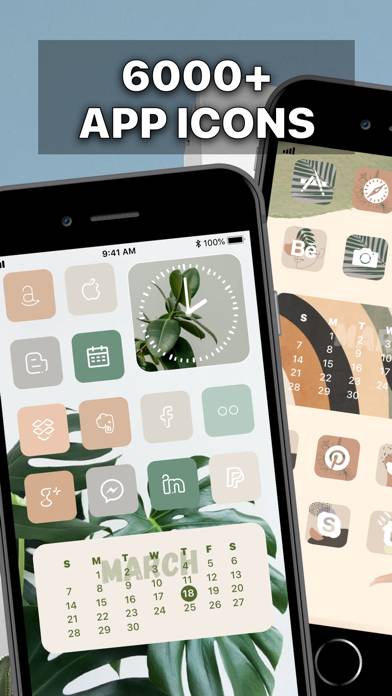 Widgets Kit Icon Wallpaper App Captura de pantalla de la aplicación #1
