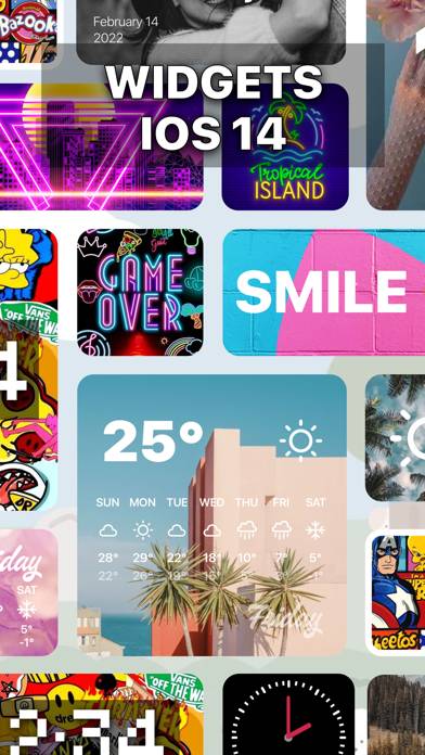 Widgets Kit Icon Wallpaper App Captura de pantalla de la aplicación #3