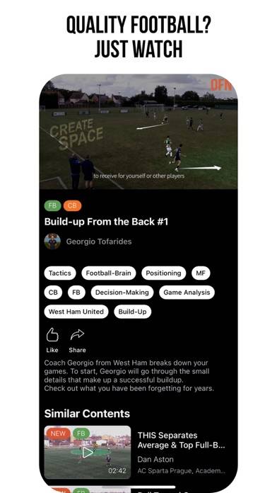 OFN: Soccer Training Academy App-Screenshot #5