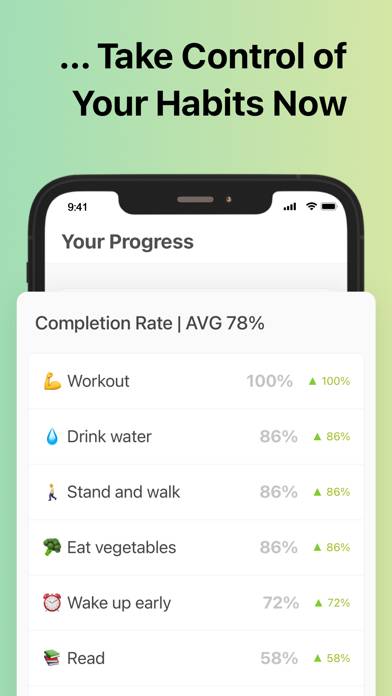 Track Daily Habits App screenshot