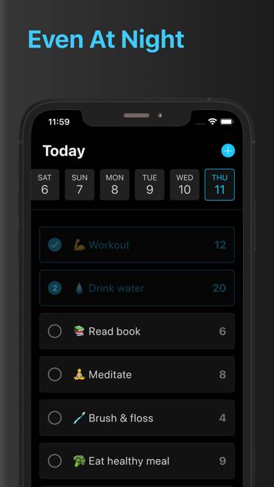 Track Daily Habits App screenshot