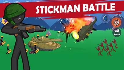 Stickman World War Capture d'écran de l'application #2
