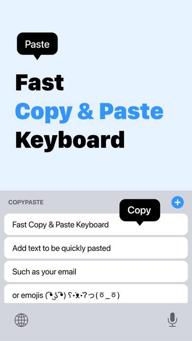 AutoPaste • Keyboard App skärmdump #2