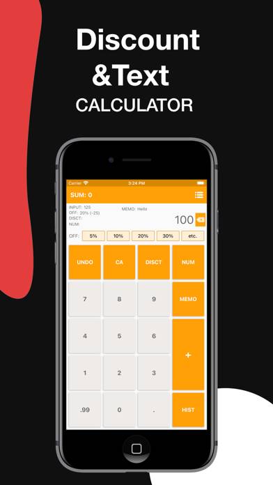 Shopping Calculator with Tax App screenshot #1