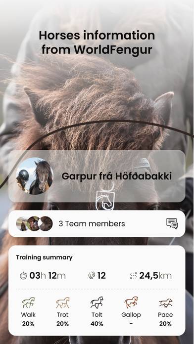 HorseDay | Equestrian tracker App skärmdump #2