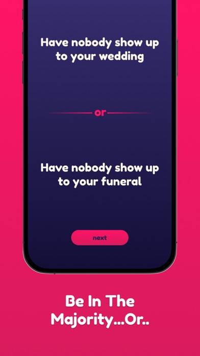 Would You Rather: Party Game App skärmdump #2