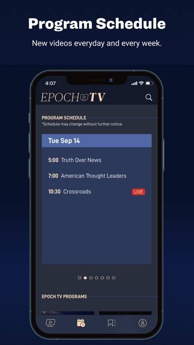 Epoch TV App screenshot #4