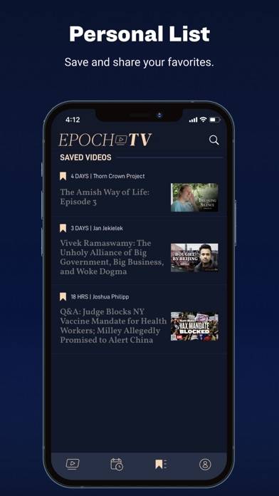 Epoch TV App screenshot #5