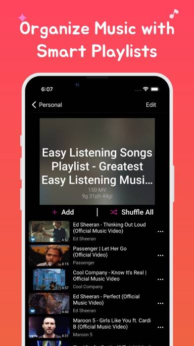 Music Player ‣ Audio Player Captura de pantalla de la aplicación #2