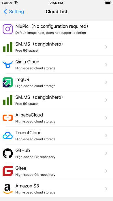 PicLink-Best image Hosting App Capture d'écran de l'application