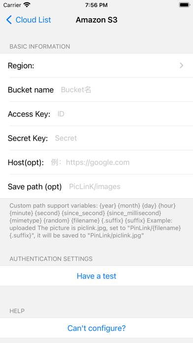 PicLink-Best image Hosting App Capture d'écran de l'application