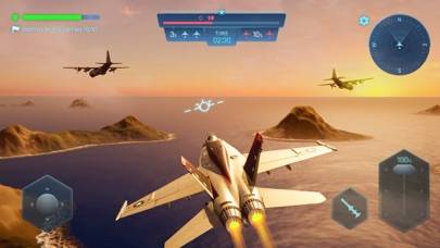 Sky Warriors: Airplane Games Uygulama ekran görüntüsü #3