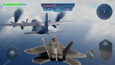Sky Warriors: Airplane Games Captura de pantalla de la aplicación #4