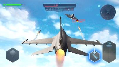Sky Warriors: Airplane Games Captura de pantalla de la aplicación #6