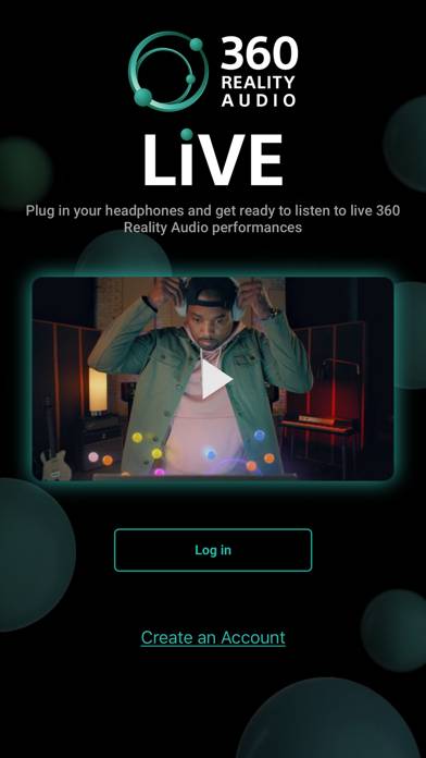 360 Reality Audio Live Schermata dell'app #2