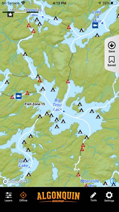 Algonquin Park Adventure Map App screenshot #3
