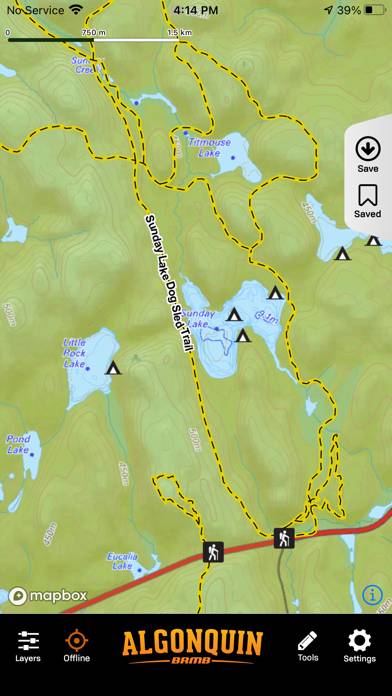 Algonquin Park Adventure Map App screenshot #5