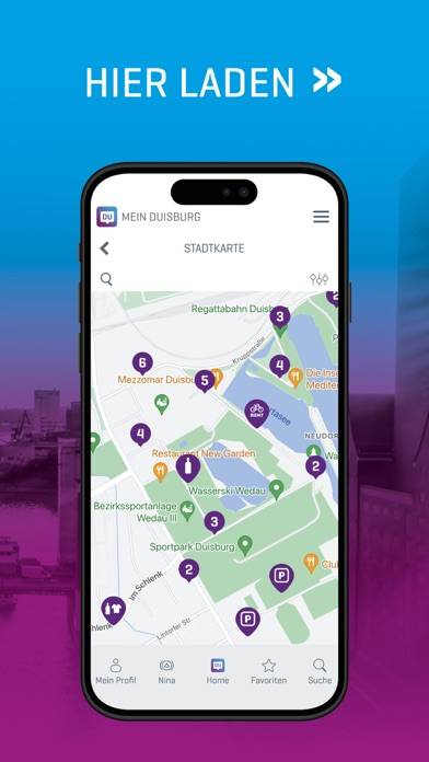 Mein Duisburg App-Screenshot