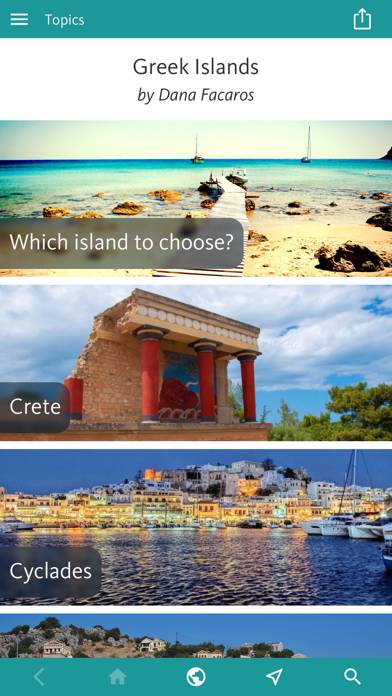 Greek Islands App screenshot #1