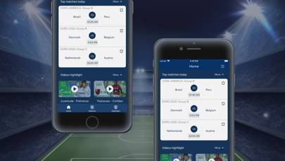 Football Live App Schermata dell'app #3