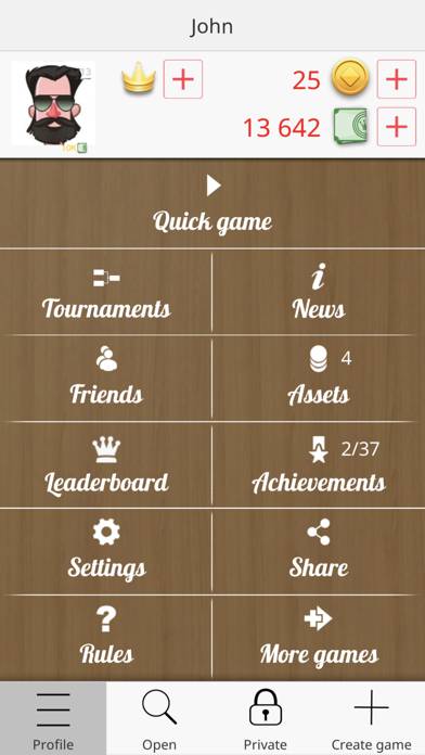 Checkers Online Game Скриншот приложения #5