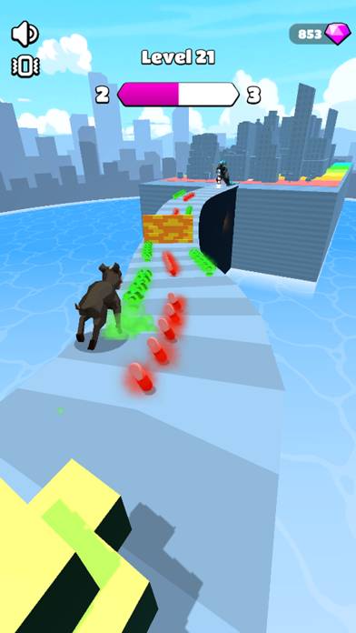 Kaiju Run Schermata dell'app #3