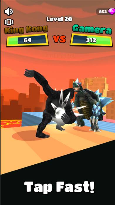 Kaiju Run App-Screenshot #5