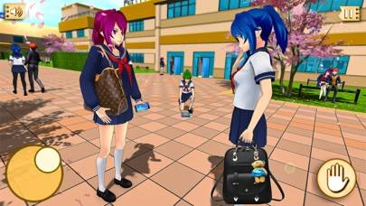 Sakura Anime High School Girl App screenshot #1