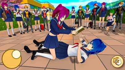 Sakura Anime High School Girl App screenshot #2
