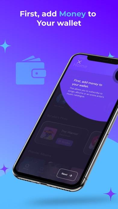 Scrybe App-Screenshot