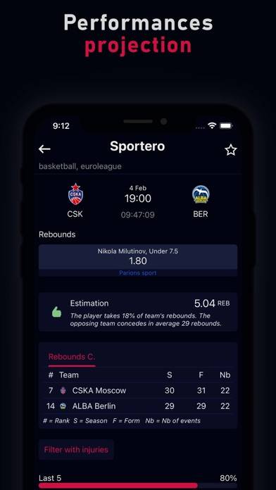 Sportero App screenshot #1