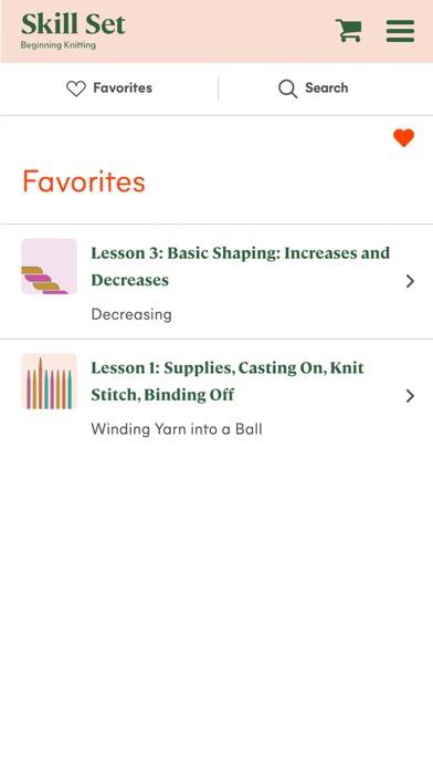 Skill Set: Beginning Knitting App screenshot #5
