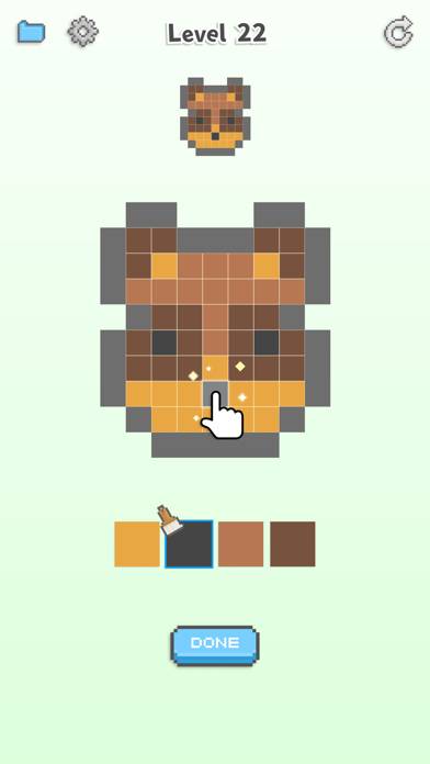 Pixel Paint! Captura de pantalla de la aplicación #5