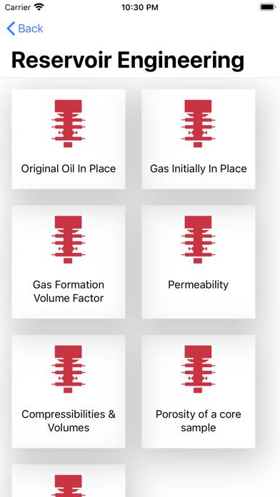 Oilfield Calculator Captura de pantalla de la aplicación