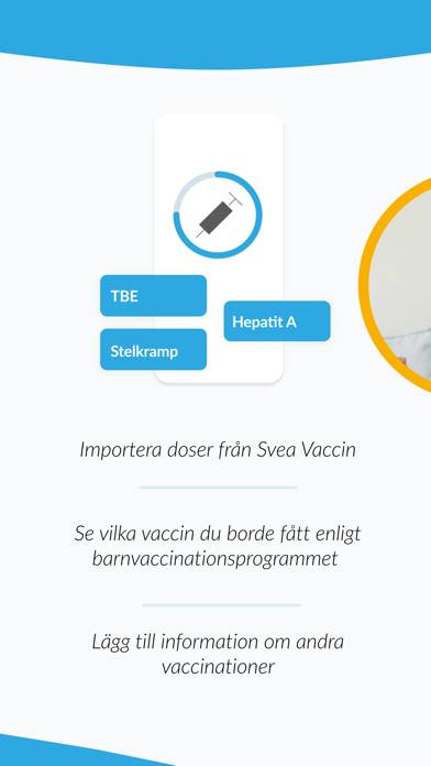 Svea Vaccin App skärmdump #4
