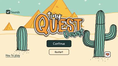 Tiny Quest: Desert Captura de pantalla de la aplicación #1