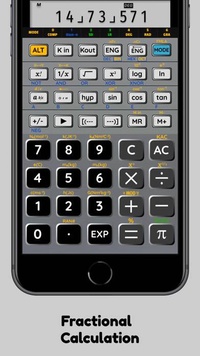 SFX Calc Premium App screenshot