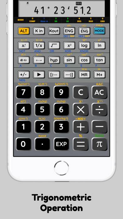 SFX Calc Premium App screenshot