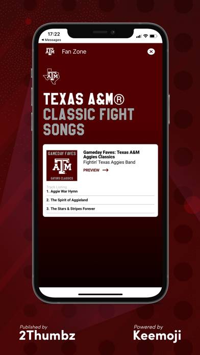 Texas A&M Official Keyboard App screenshot