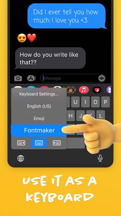 Fontmaker App-Screenshot #4