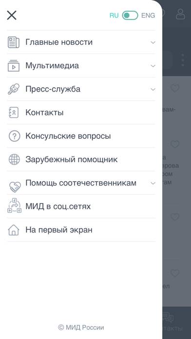 МИД России Скриншот приложения #3