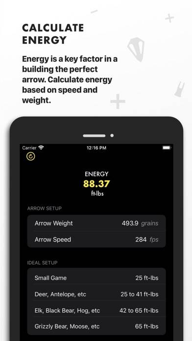 Grains: Archery Calculator Capture d'écran de l'application #5