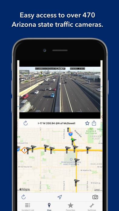 Arizona State Roads App screenshot