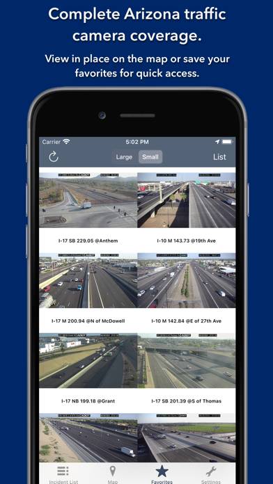 Arizona State Roads App screenshot