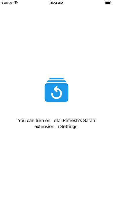 Total Refresh for Safari Schermata dell'app #3