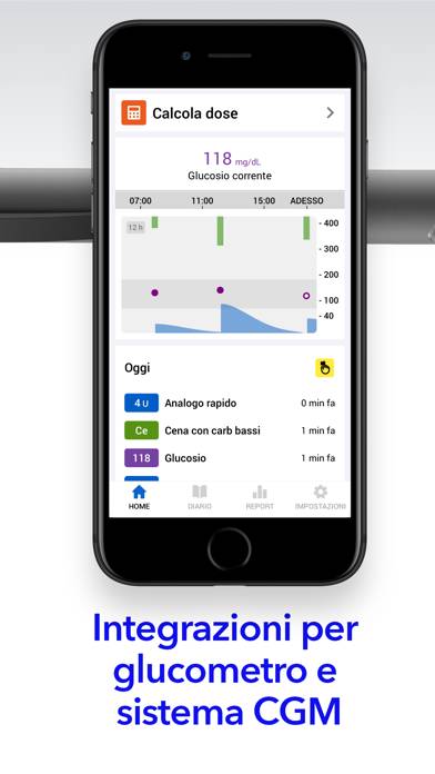 Penna smart per insulina InPen Schermata dell'app #4